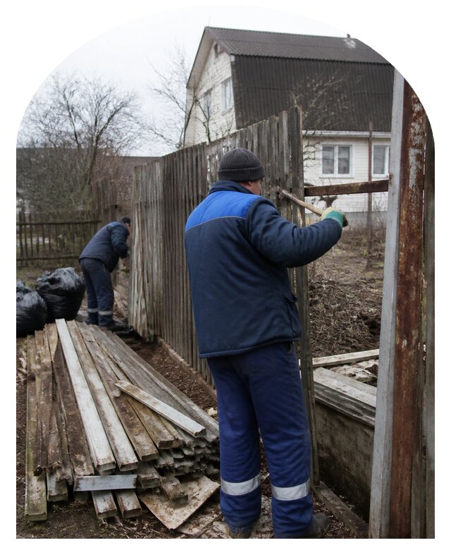 Демонтаж забора в Сарове по цене от 4687 р. | Метпроект-Сро